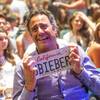 Brad Garrett anticipates watching Justin Bieber perform during his "Believe" World Tour stop at MGM Grand Garden Arena on Friday, June 28, 2013. Mike Posner and Hot Chelle Rae served as opening acts. Brad Garrett anticipates watching Justin Bieber perform during his "Believe" World Tour stop at MGM Grand Garden Arena on Friday, June 28, 2013. Mike Posner and Hot Chelle Rae served as opening acts.